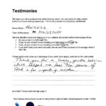 Testimony - Angela