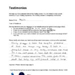 Testimony - Mark
