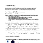 Testimony - Joy