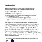 Testimony - Sarah-Louise