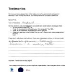 Testimony - Anon