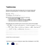 Testimony - Eve