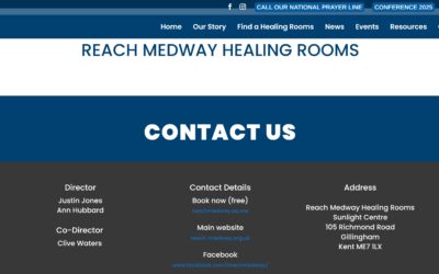 Reach Medway HR – Healing Rooms England & Wales