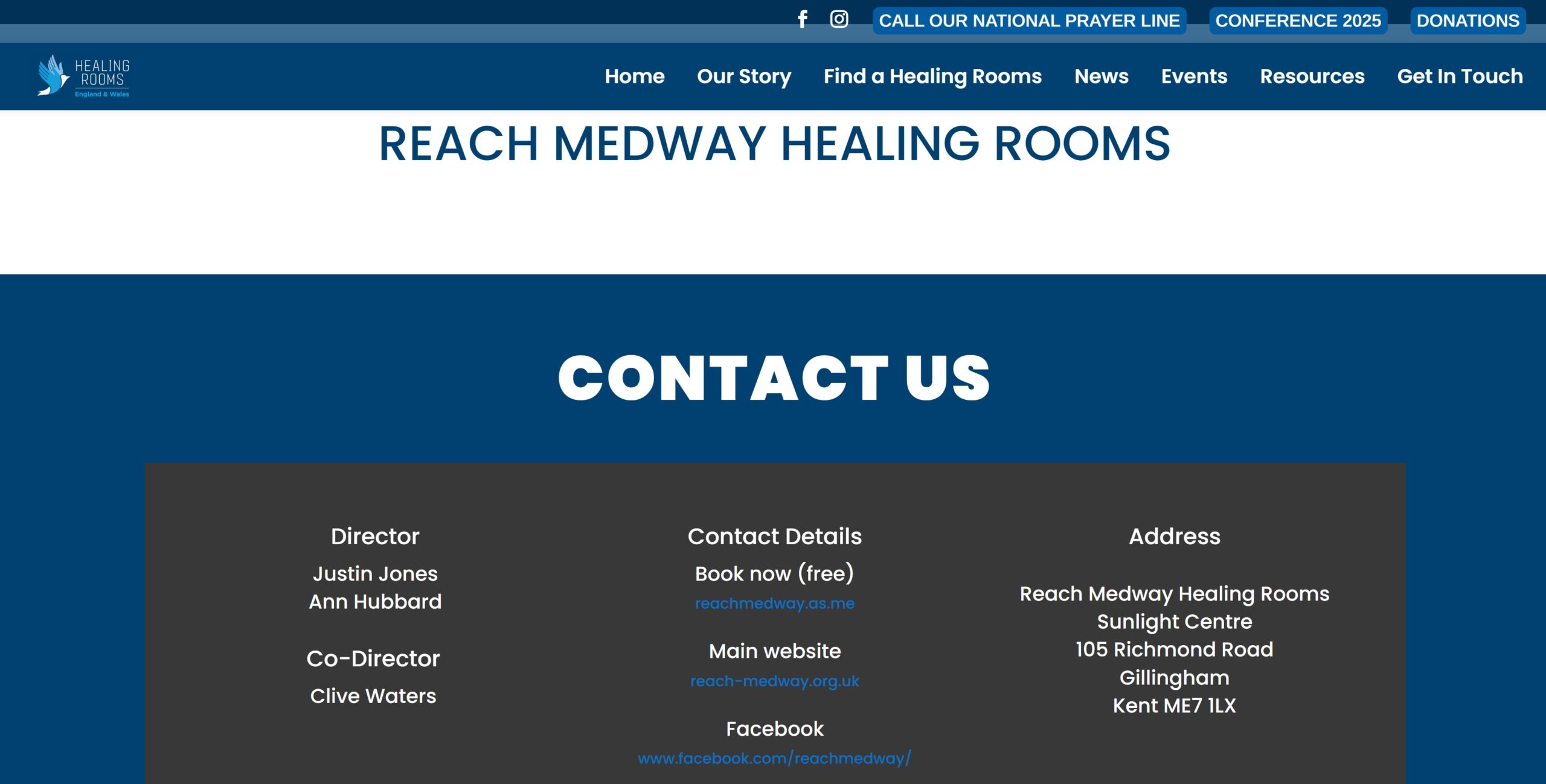Reach Medway HR official web page