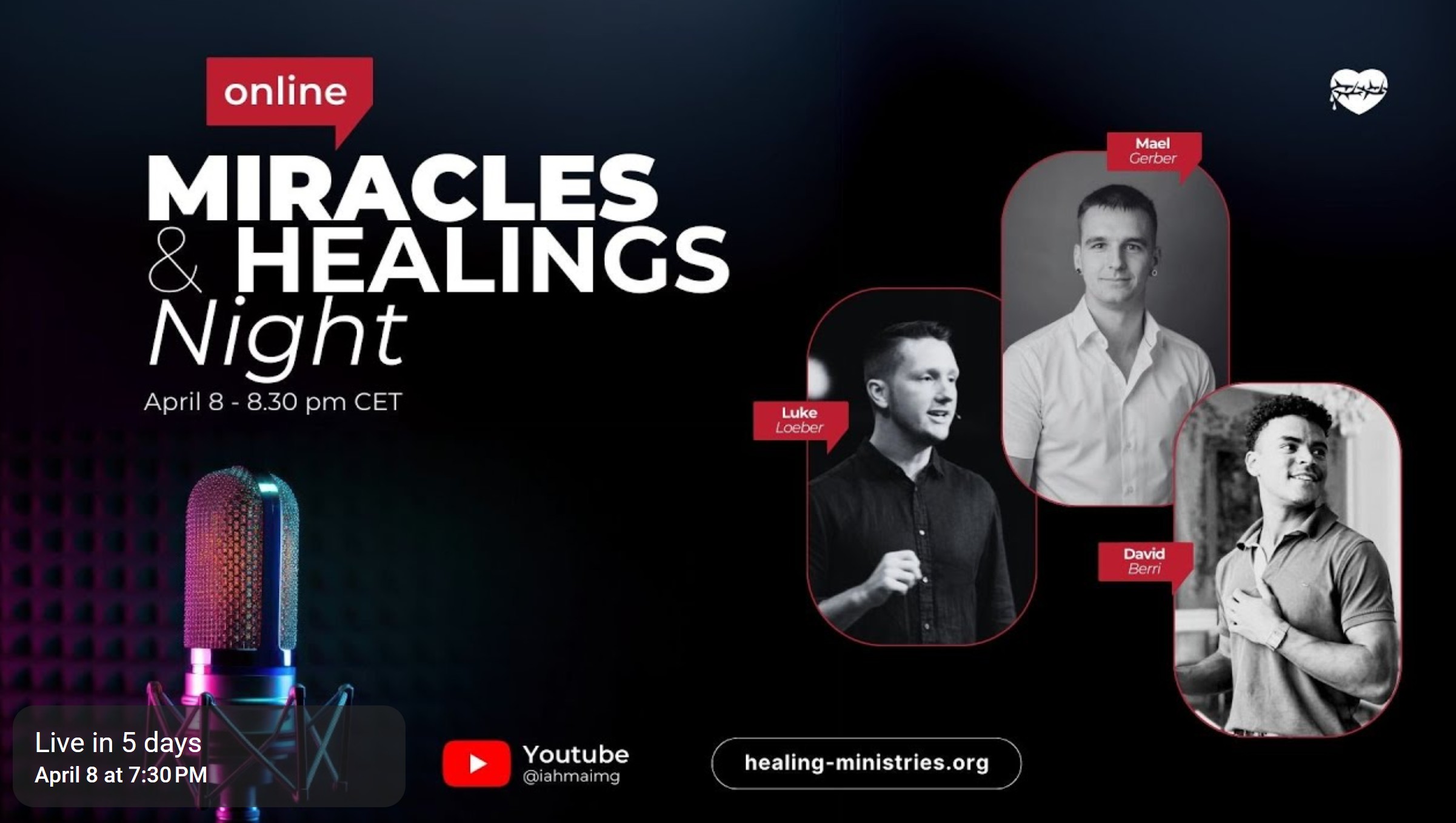 Miracles & Healing Night